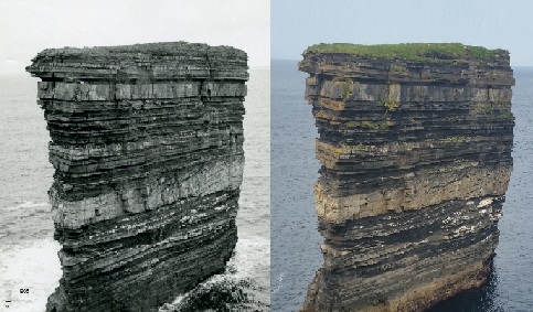Erosion between 1968 and 2015